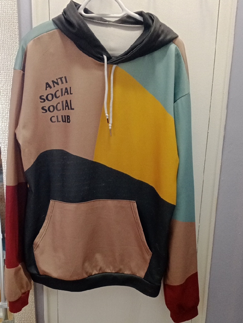 Anti Social Social Club Colorblock Hoodie - Multi